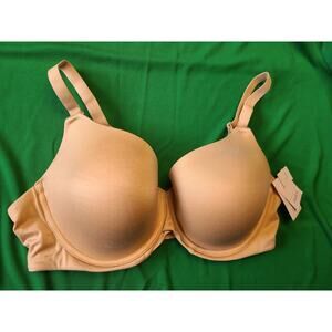 New women's 40D beige nude nursing bra Auden lightly lined t-shirt